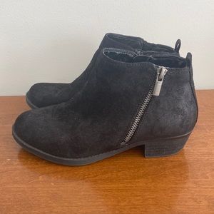 Black ankle boots